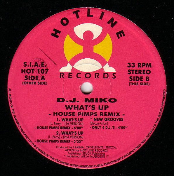 What's Up (House Pimps Remix) | Rectangle Triangle