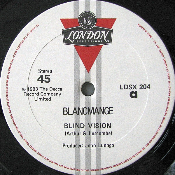Blind Vision Blancmange