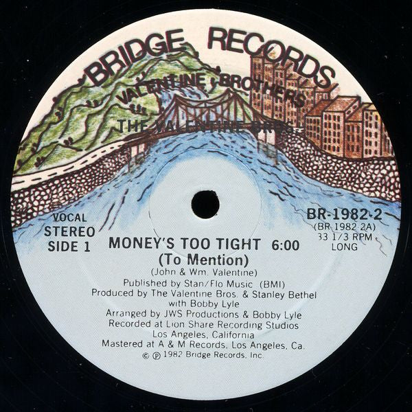 The Valentine Brothers - Money's Too Tight (To Mention)