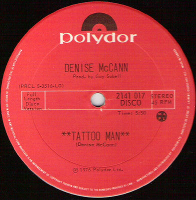 Tattoo Man Denise McCann