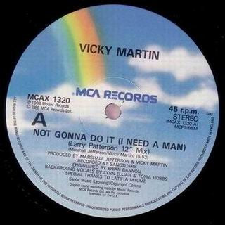 Not Gonna Do It (I Need A Man) Vicky Martin