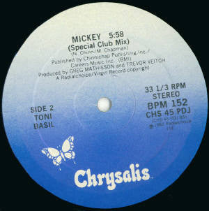Mickey Toni Basil