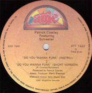 Do You Wanna Funk Patrick Cowley,Sylvester
