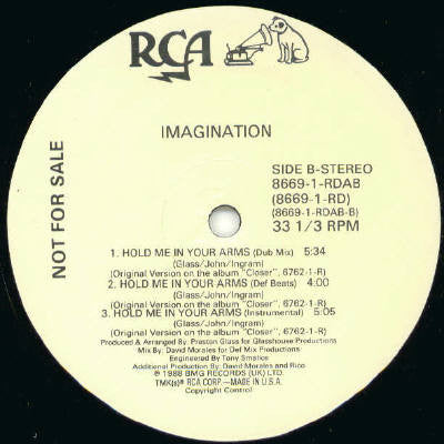 Hold Me In Your Arms Imagination