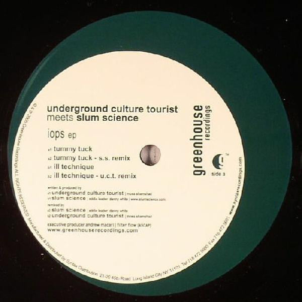 Underground Culture Tourist* Meets Slum Science - Iops EP
