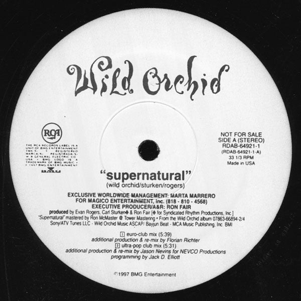 Supernatural Wild Orchid