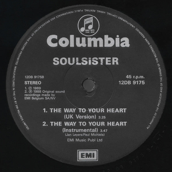The Way To Your Heart Soulsister