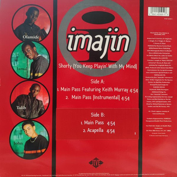 Shorty (You Keep Playin' With My Mind) Imajin,Keith Murray