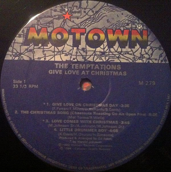 Give Love At Christmas The Temptations