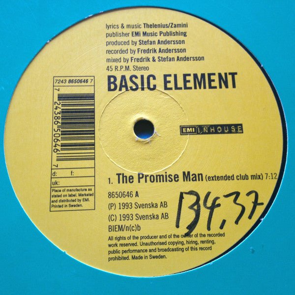 The Promise Man Basic Element