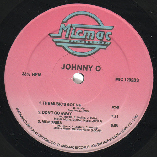 Johnny O Johnny O