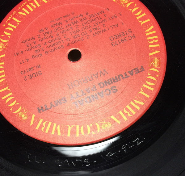 Warrior Scandal (4),Patty Smyth