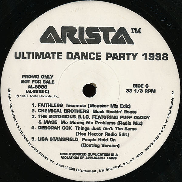 Ultimate Dance Party 1998 Various