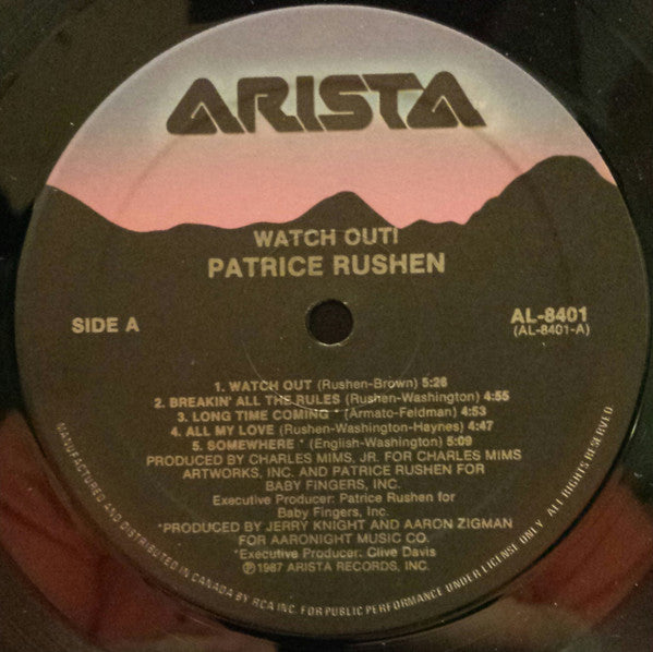 Watch Out! Patrice Rushen
