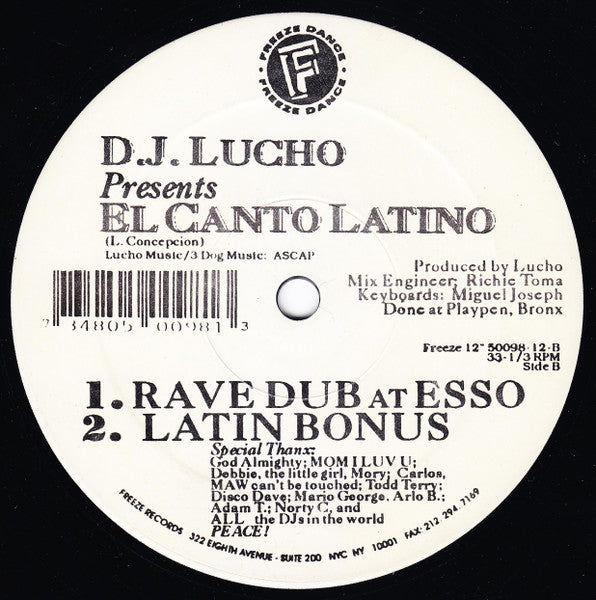 El Canto Latino DJ Lucho