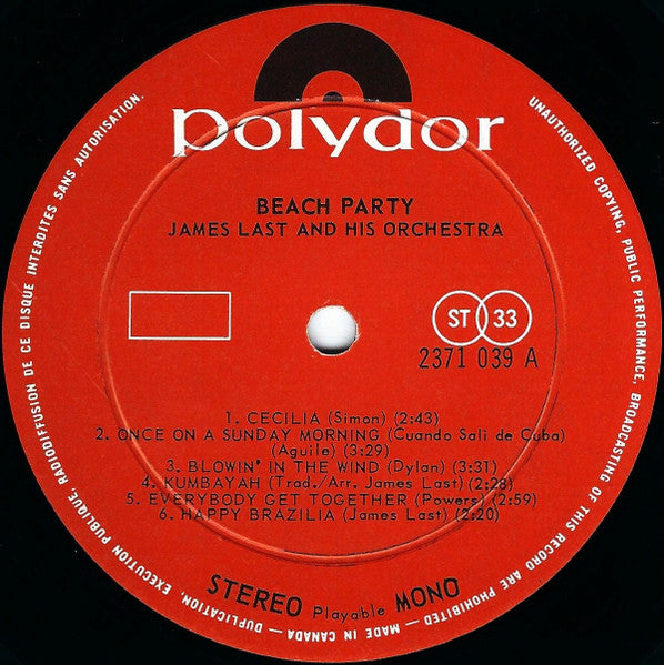 Beach Party James Last