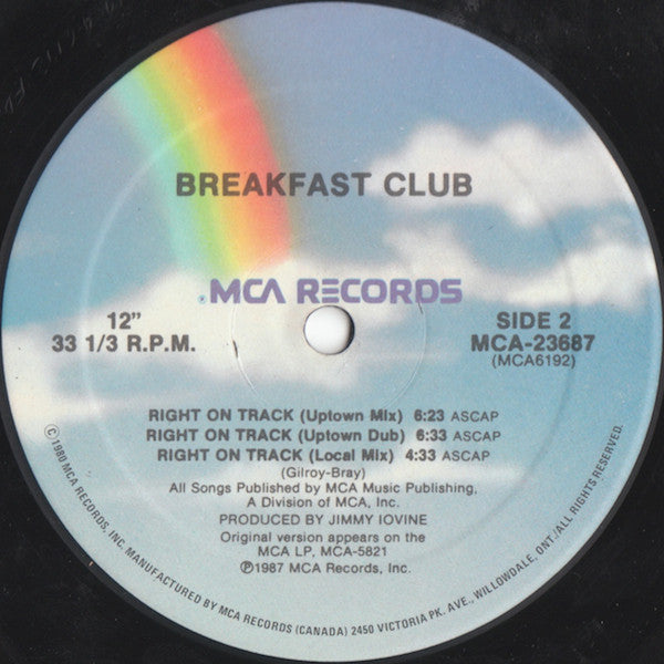 Right On Track Breakfast Club