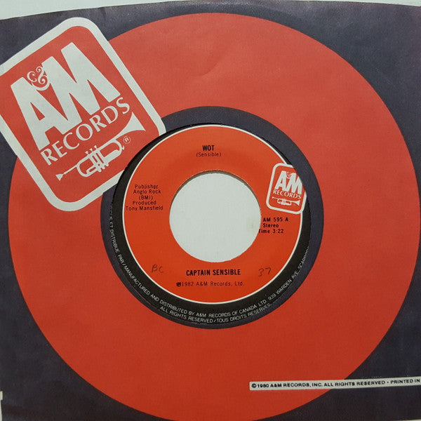 Wot / Happy Talk Captain Sensible