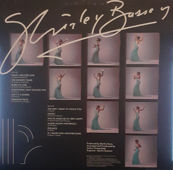Love, Life And Feelings Shirley Bassey