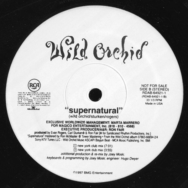 Supernatural Wild Orchid