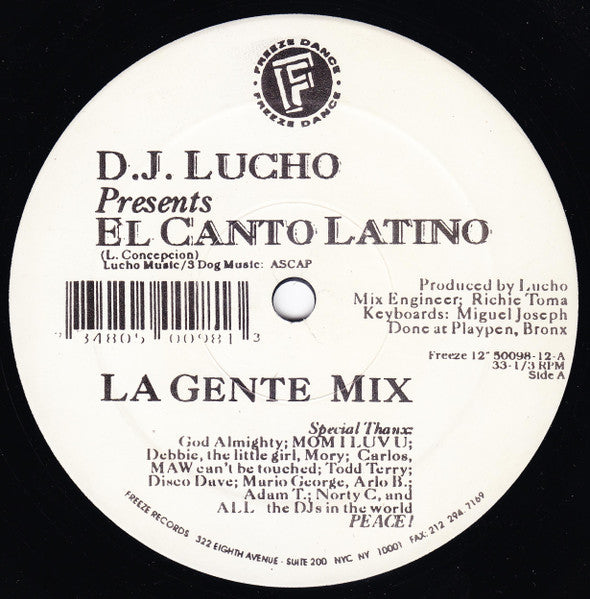 El Canto Latino DJ Lucho