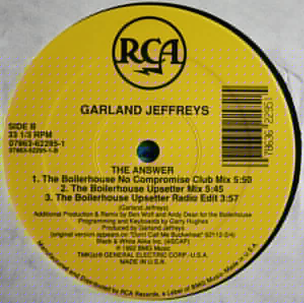 The Answer Garland Jeffreys