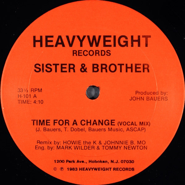 Time For A Change Sister & Brother
