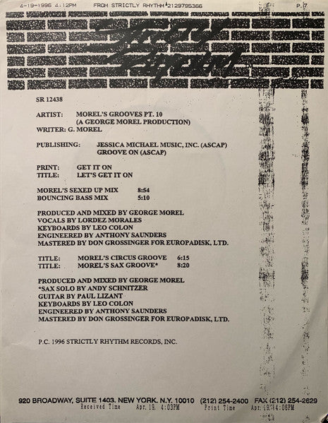 Morel's Grooves Pt. 10 | Rectangle Triangle