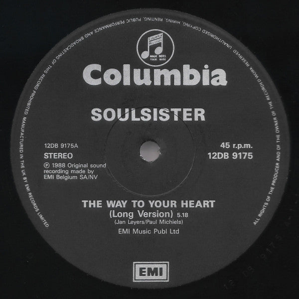 The Way To Your Heart Soulsister