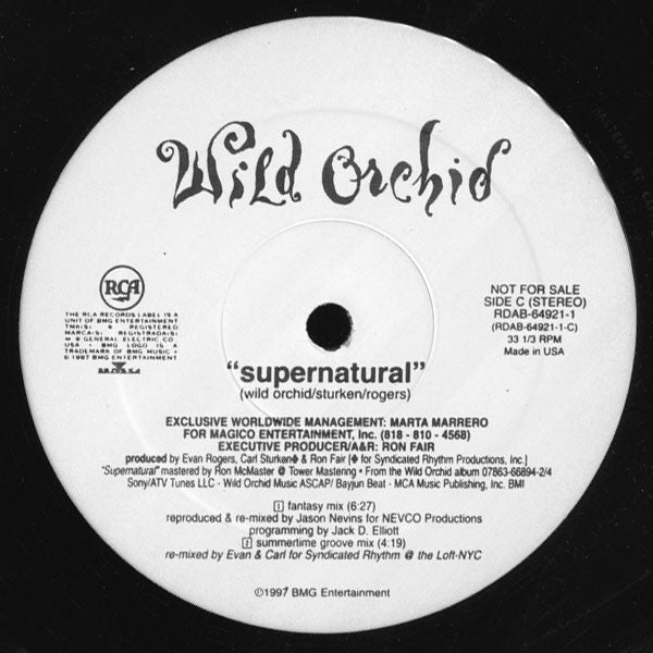 Supernatural Wild Orchid