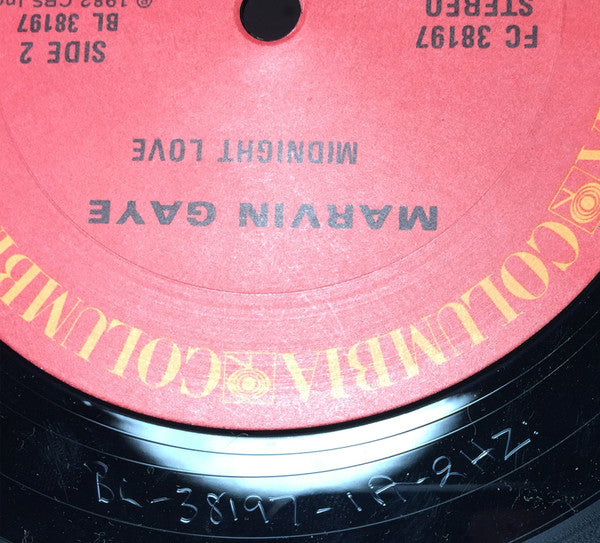 Midnight Love Marvin Gaye