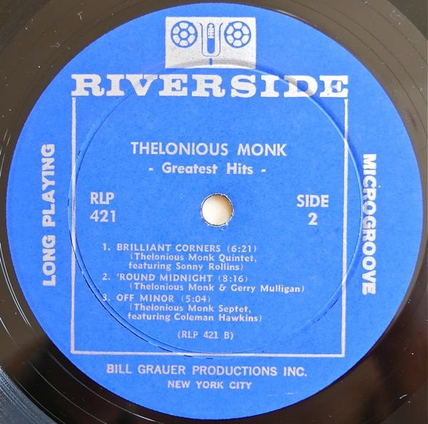 Greatest Hits 6 Thelonious Monk