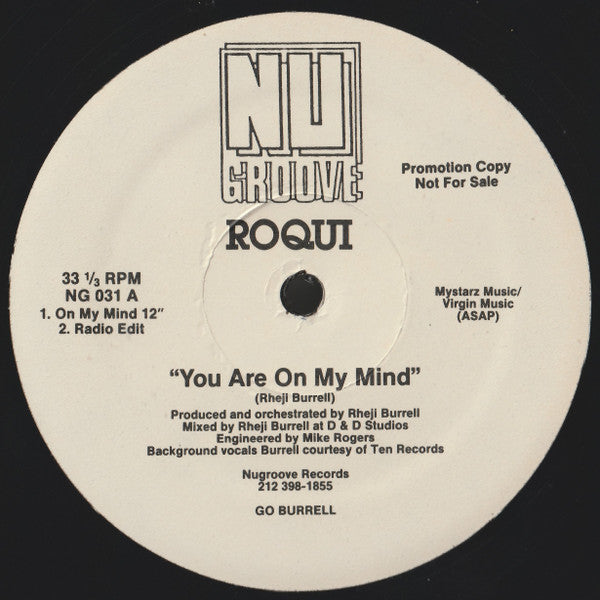 You Are On My Mind Roqui