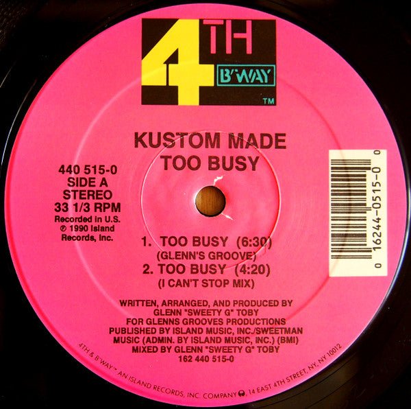 Too Busy Kustom Made
