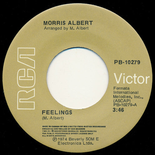 Morris Albert - Feelings