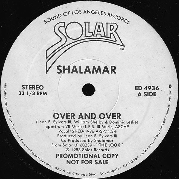 Over And Over Shalamar