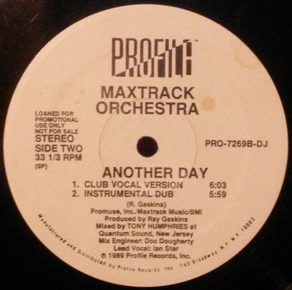 Another Day Maxtrack Orchestra