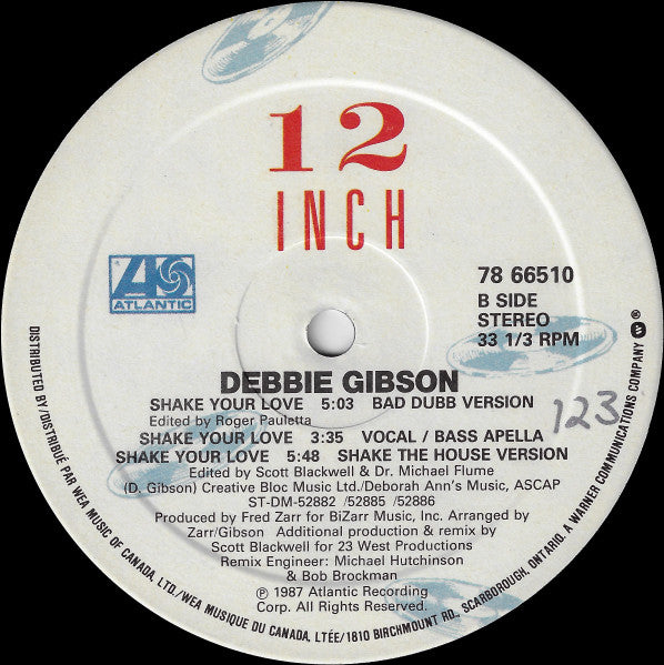 Shake Your Love Debbie Gibson