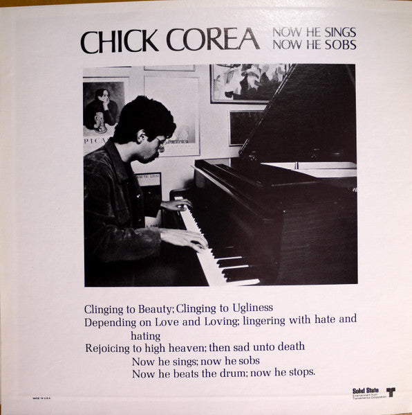 Now He Sings, Now He Sobs | Rectangle Triangle