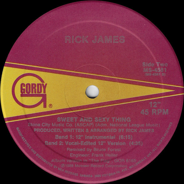 Sweet And Sexy Thing Rick James