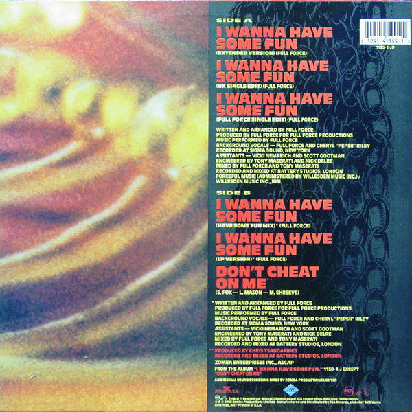 I Wanna Have Some Fun Samantha Fox