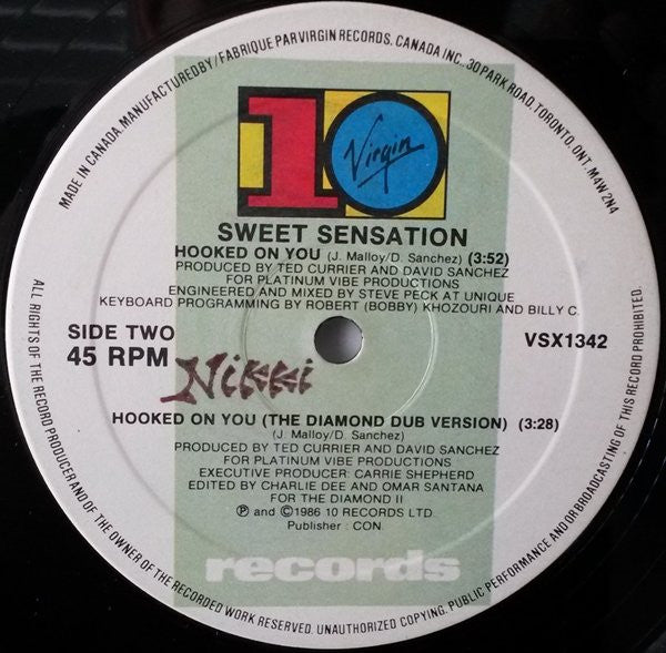 Hooked On You Sweet Sensation