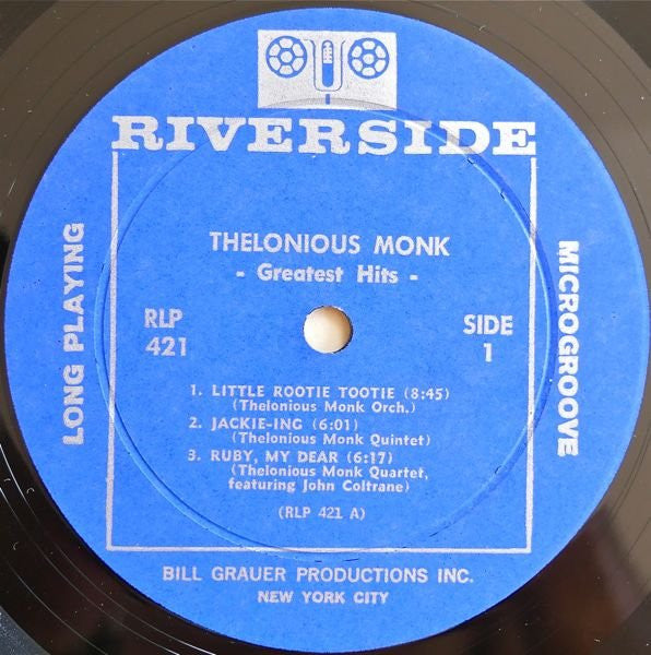 Greatest Hits 6 Thelonious Monk