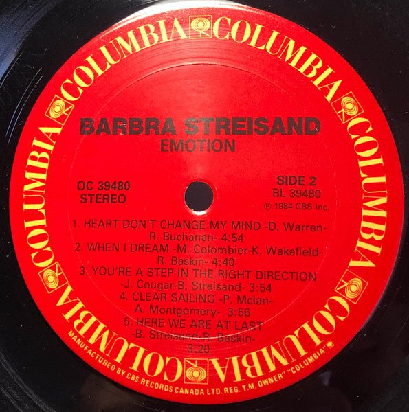 Emotion 3 Barbra Streisand
