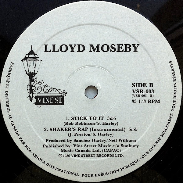 Shaker's Rap Lloyd Moseby