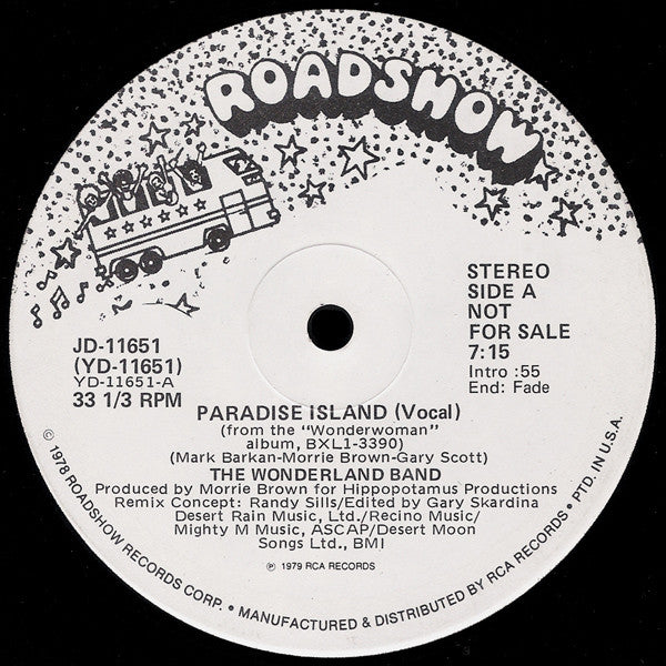 Paradise Island The Wonderland Band