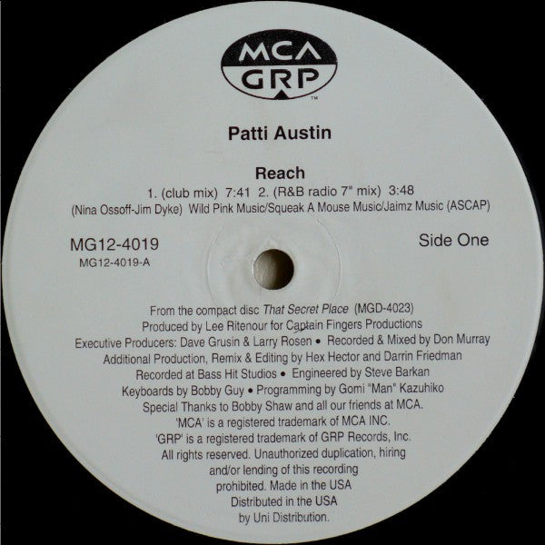 Reach Patti Austin