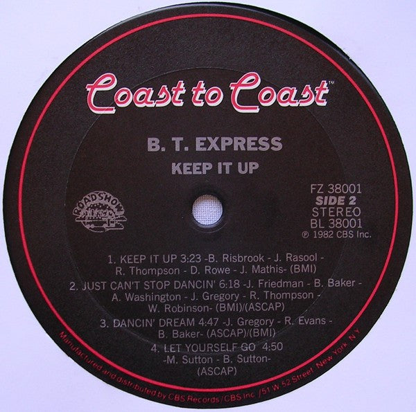 Keep It Up B.T. Express