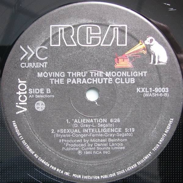 Moving Thru' The Moonlight The Parachute Club