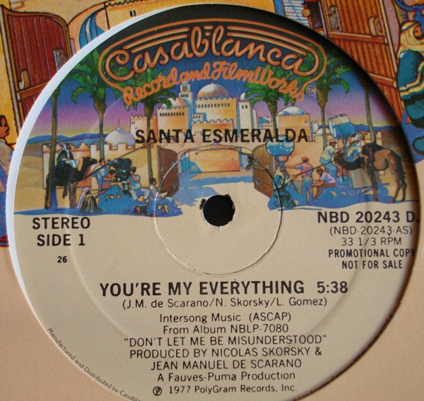You're My Everything Santa Esmeralda